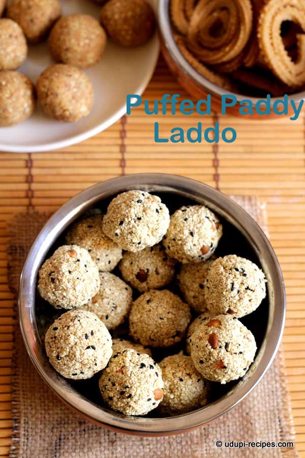 puffed paddy laddo ready