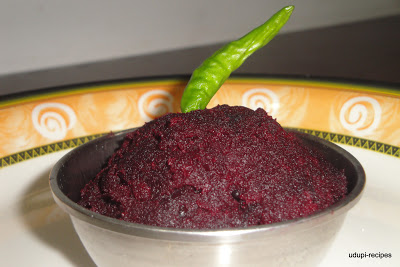 beetroot+chutney