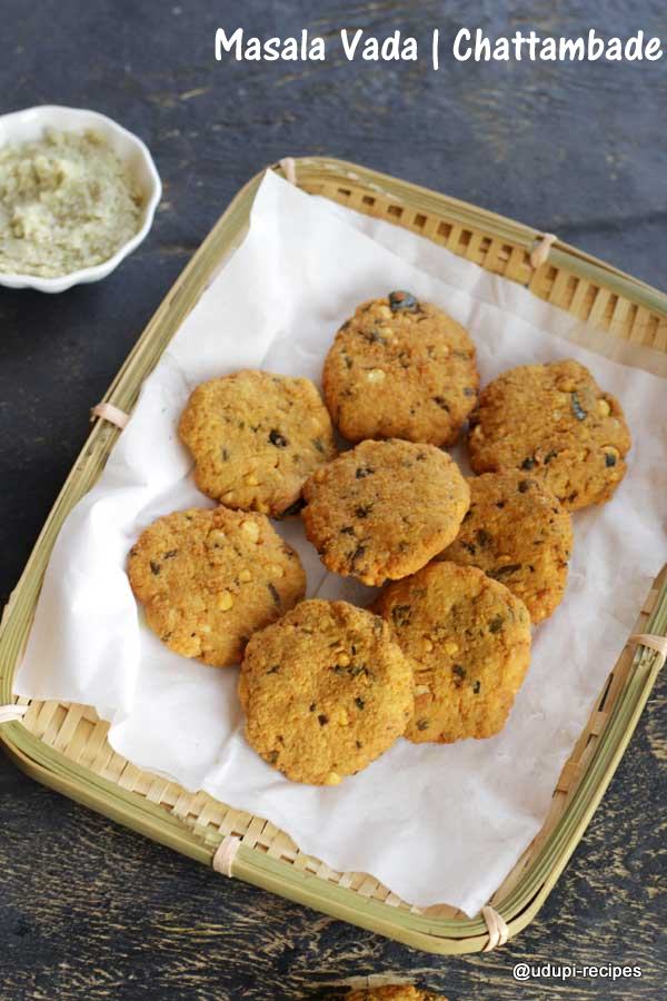 Masala Vada - Chattambade