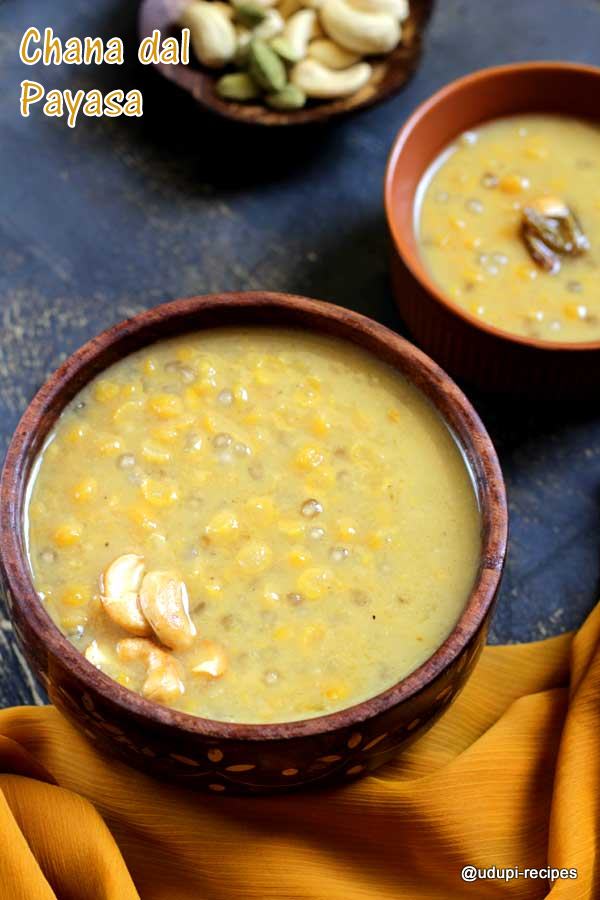 easy chana dal payasa