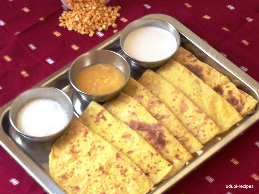 puran poli ready