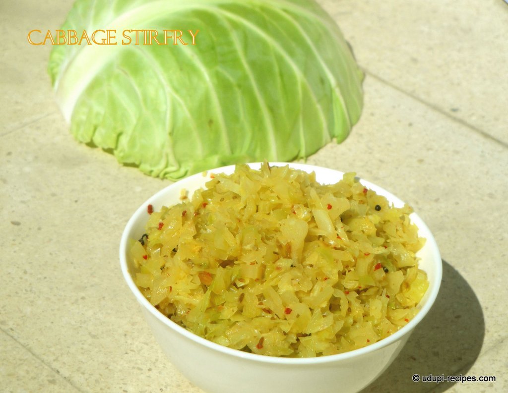 cabbage stirfry