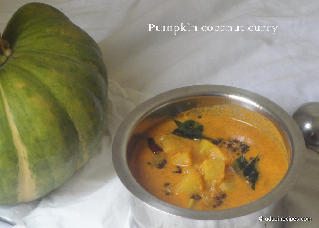 sweet pumpkin coconut curry