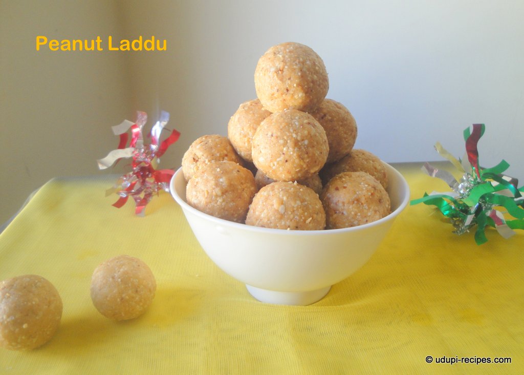 peanut laddu sweet