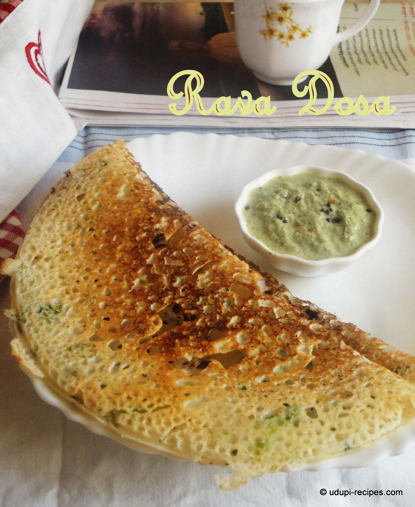 Instant store rava dosa