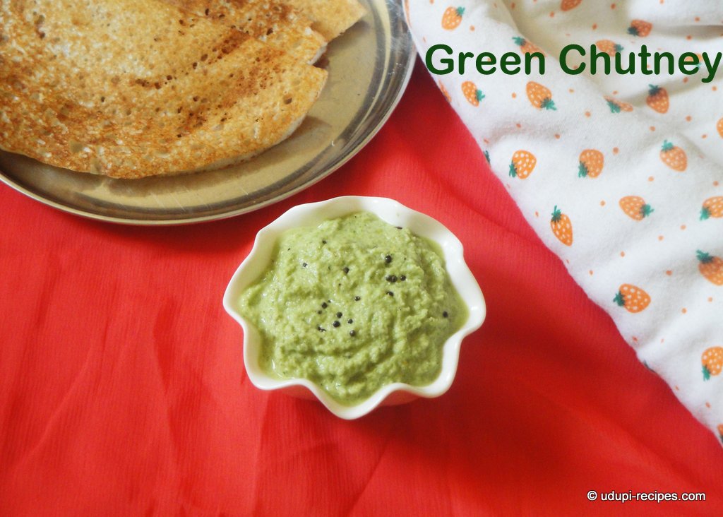 green coconut chutney