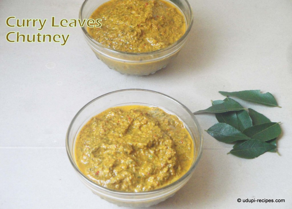 curry leaves chutney