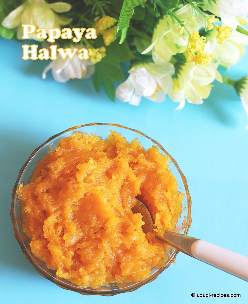 papaya halwa