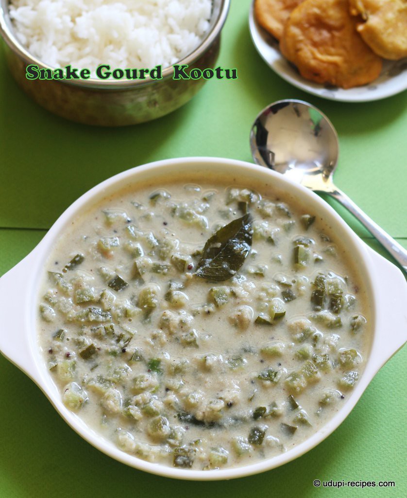 Yummy Snake gourd kootu