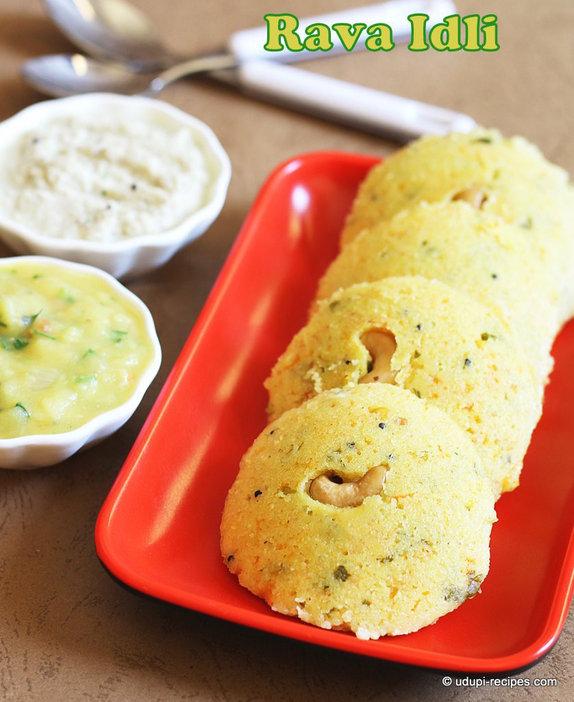 rava idli plus bombay sagu