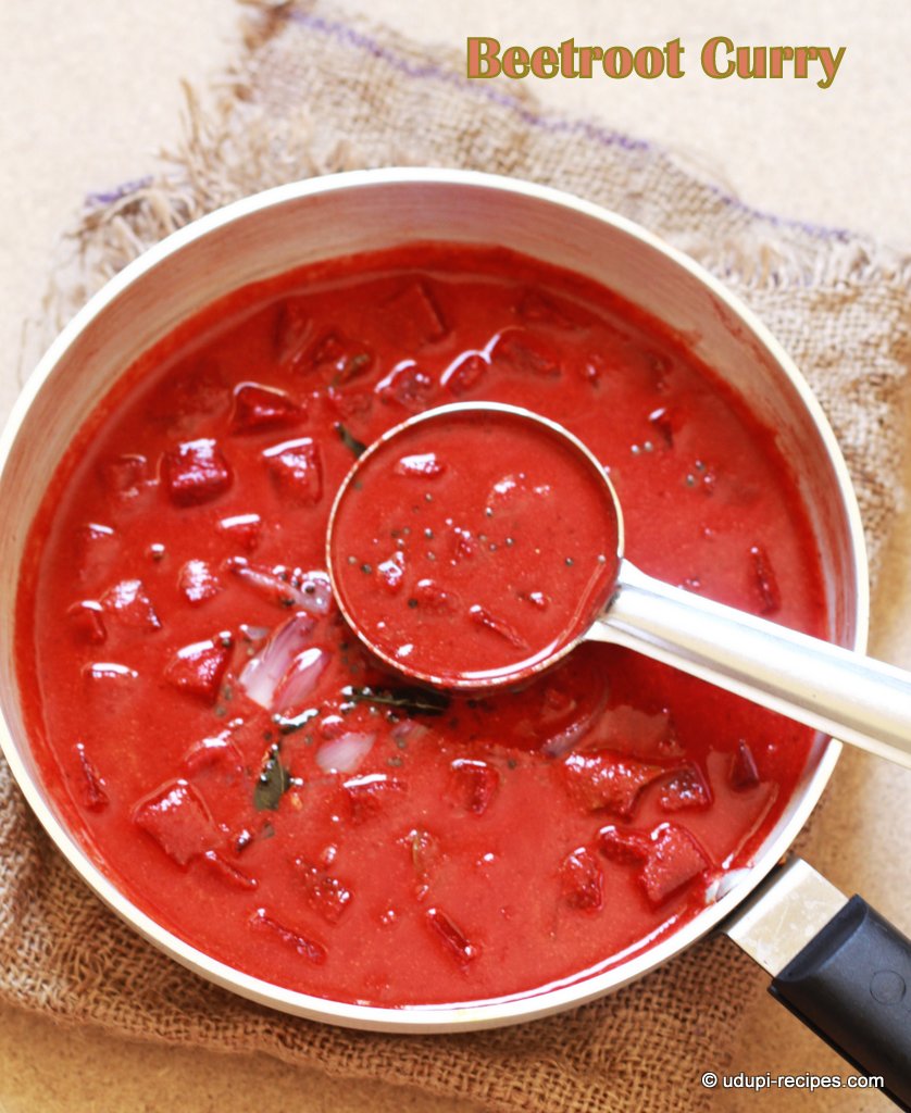 beetroot curry #rice side dish