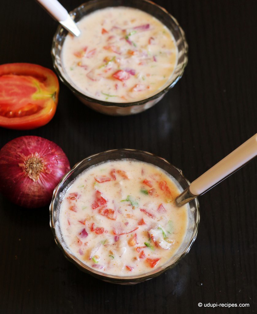 #comfort food onion-tomato raita