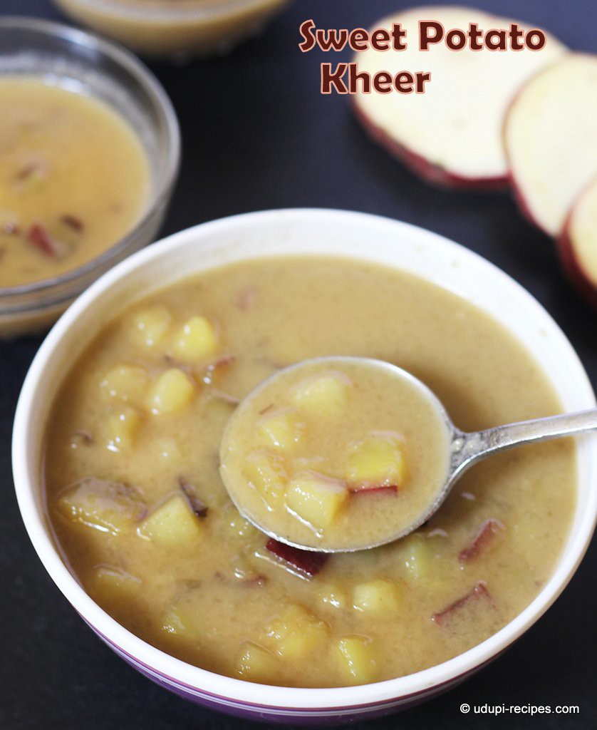 sweet potato kheer #vegan