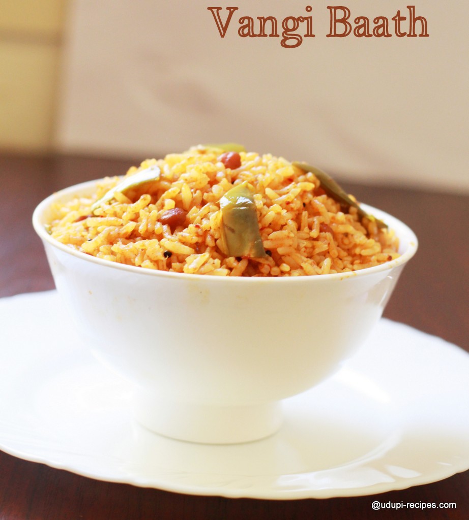 vangi baath #brinjal rice