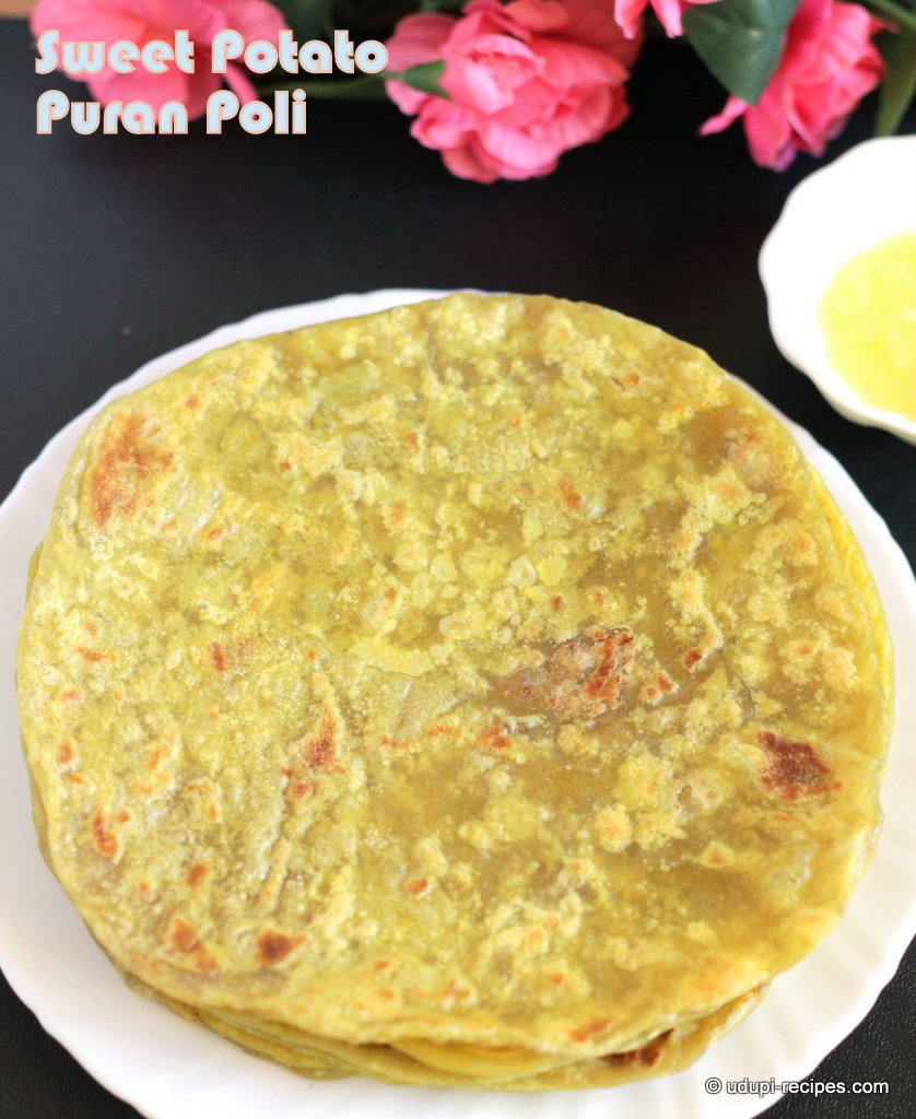 sweet potato puran poli #innovative sweet