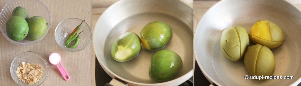 mango rasam preparation step1