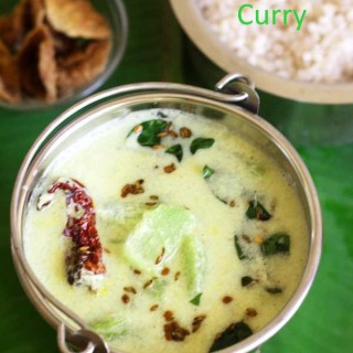 Chayote yogurt curry