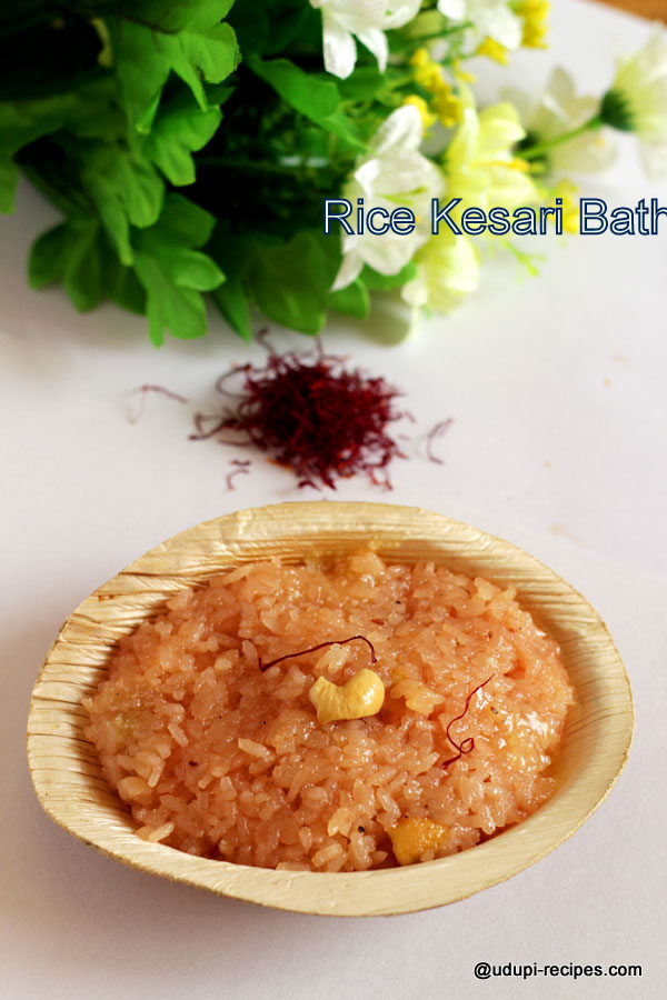 divine tasting rice kesari bath