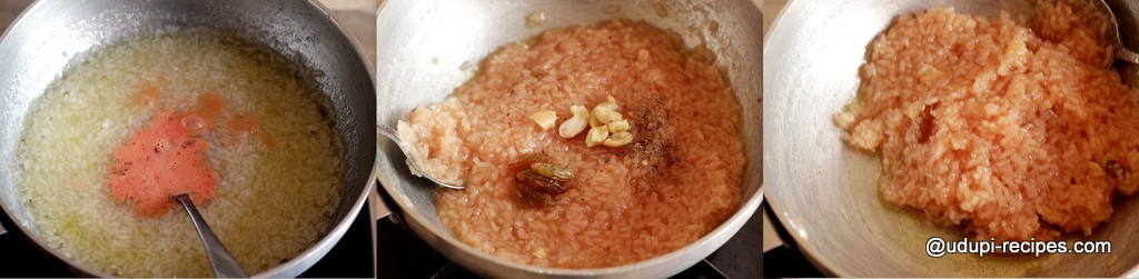 rice kesari bath preparation step4