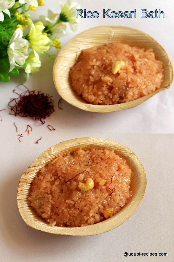 rice kesari bath