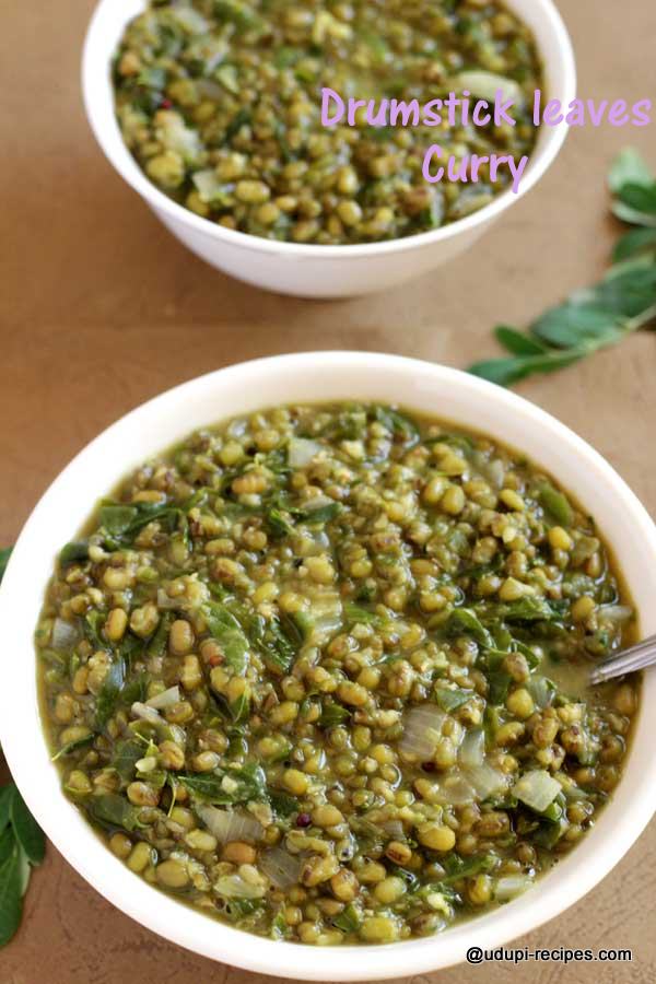 nutritious drumstick leaves curry