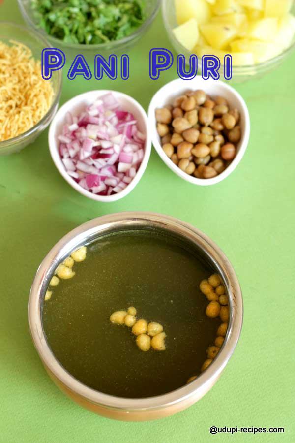 Pani puri recipe