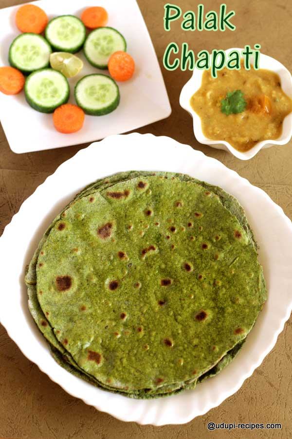 delicious palak paratha