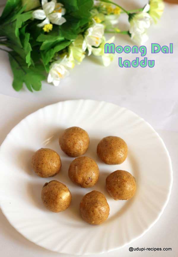 yummy sweet moong dal laddu