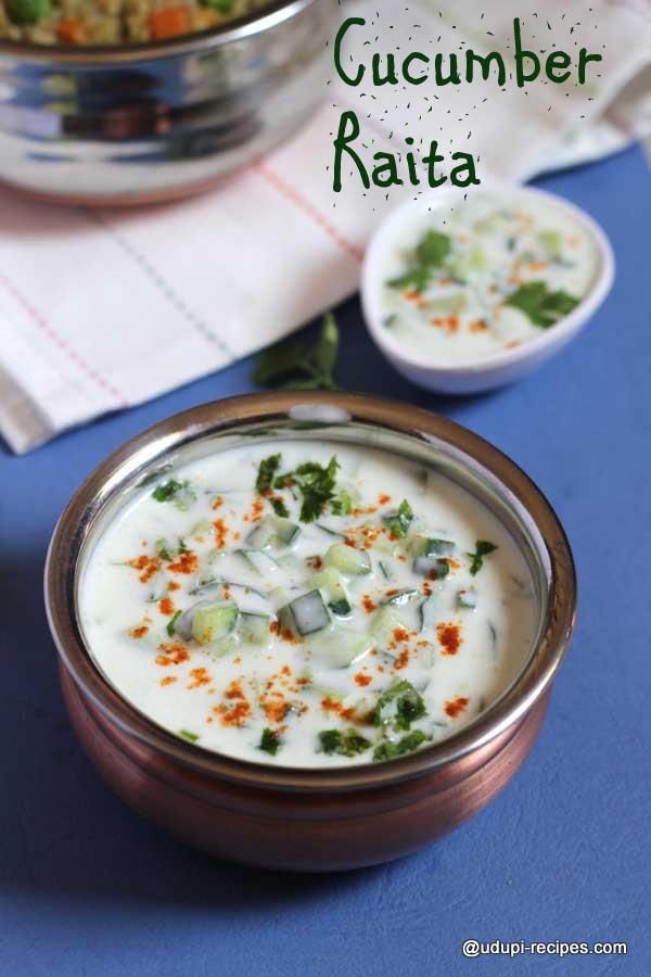 cucumber raita