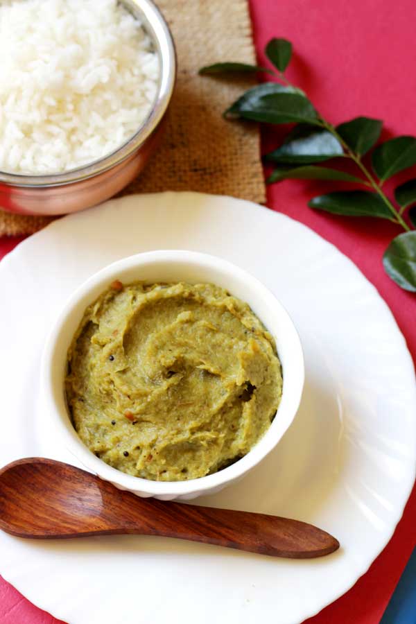 delectable ridge gourd chutney