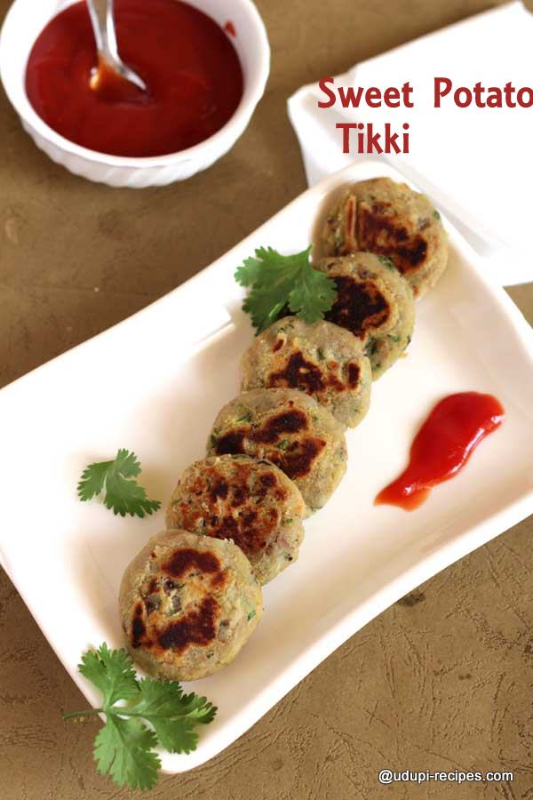 wonderful snack sweet potato tikki