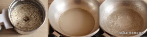 Milk powder chcocolate fudge preparation step 2