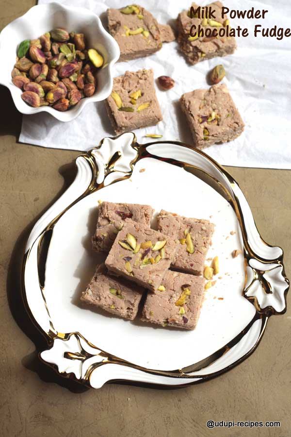 milk powder chocolate fudge