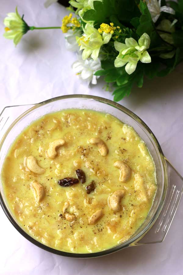 Amazingly tasty appi kheer