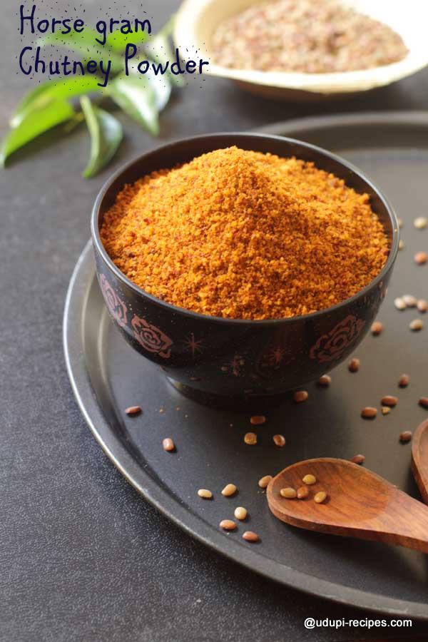 Horse gram chutney powder