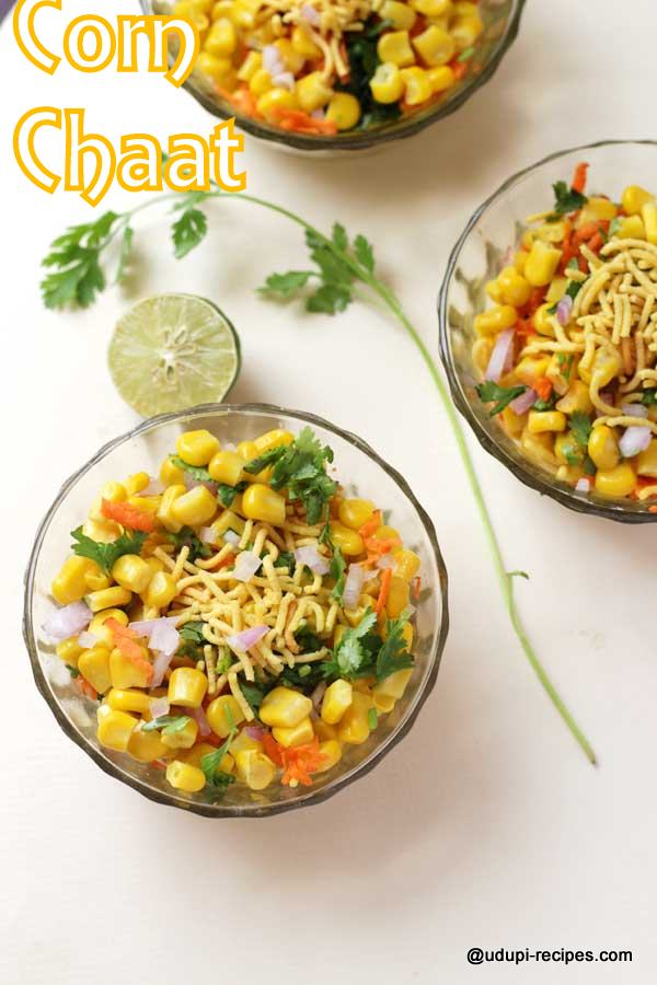 Power packed sweet corn chaat