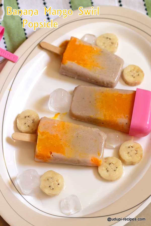 banana mango popsicle