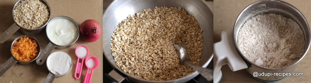 oats paniyaram preparation step1
