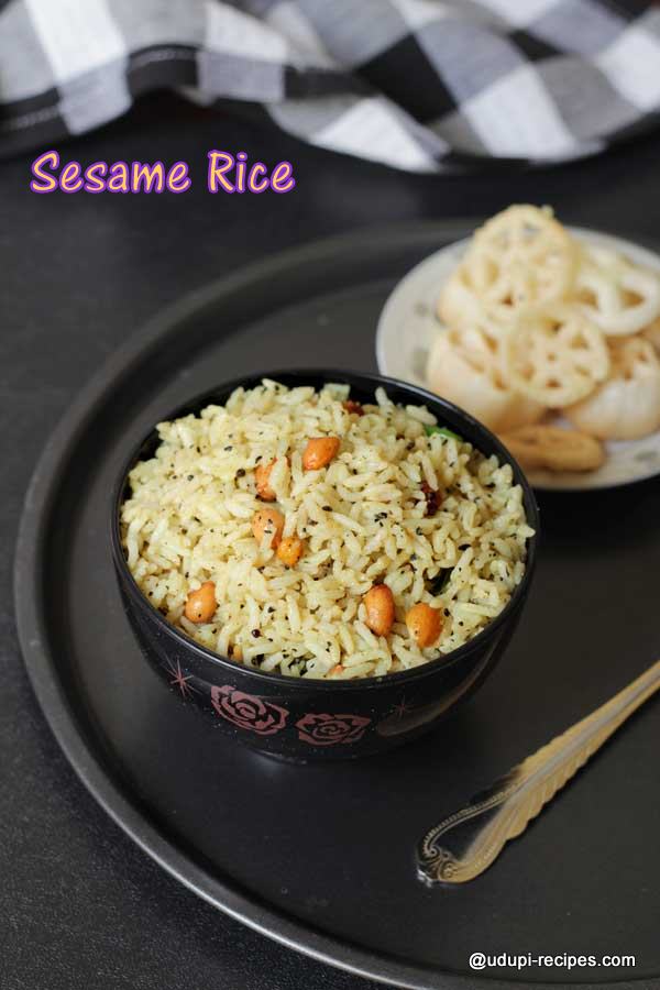 Easy sesame rice