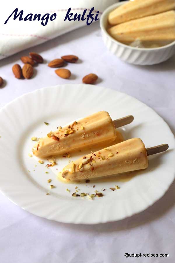 Mango kulfi- yummy treat