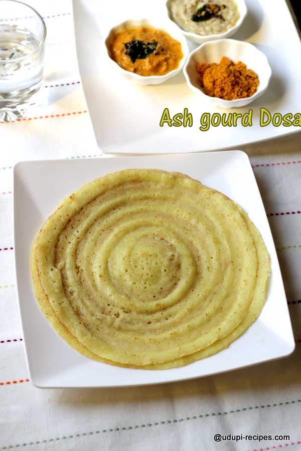 ash gourd dosa