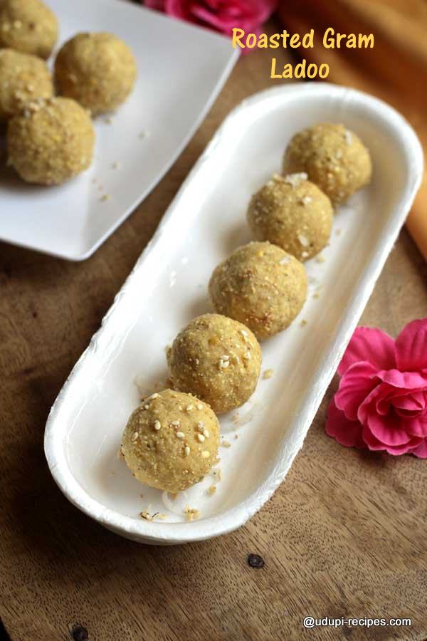 tasty roasted gram ladoo