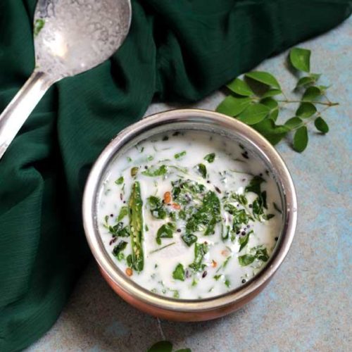 Drumstick Leaves Raita Recipe | Easy and Quick - Udupi Recipes