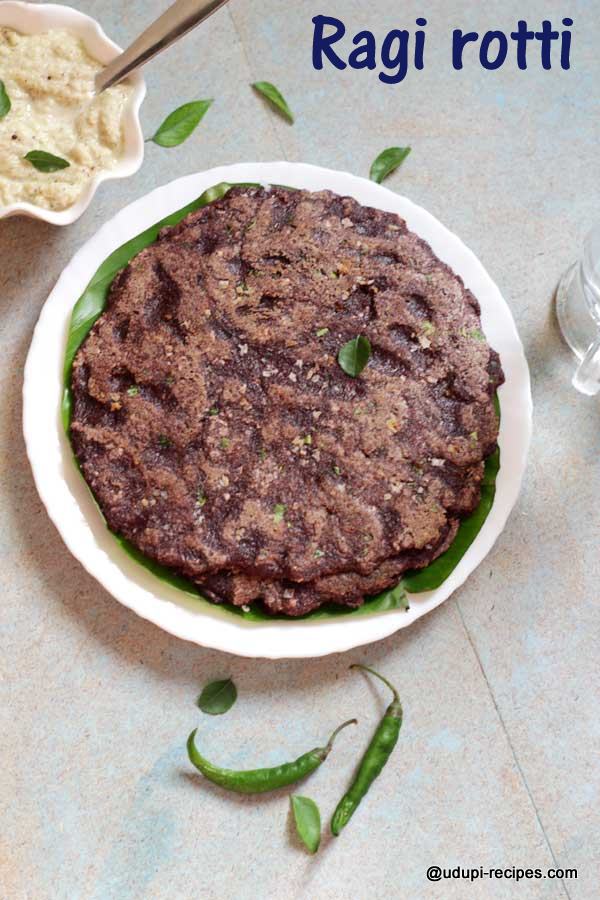 healthy ragi rotti