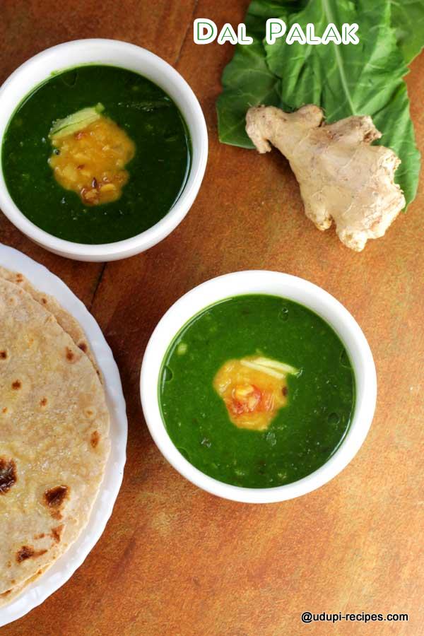 Delicious dal palak