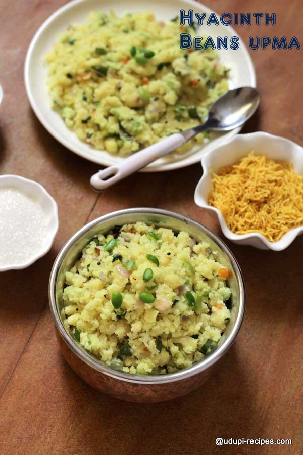 hyacinth beans upma