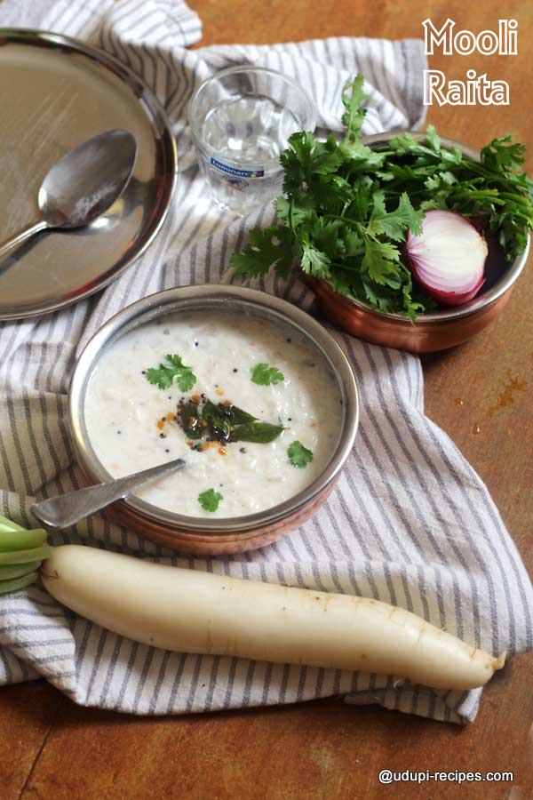 easy radish raita