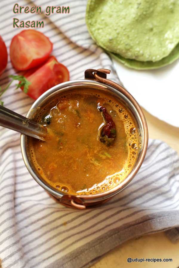 green gram rasam