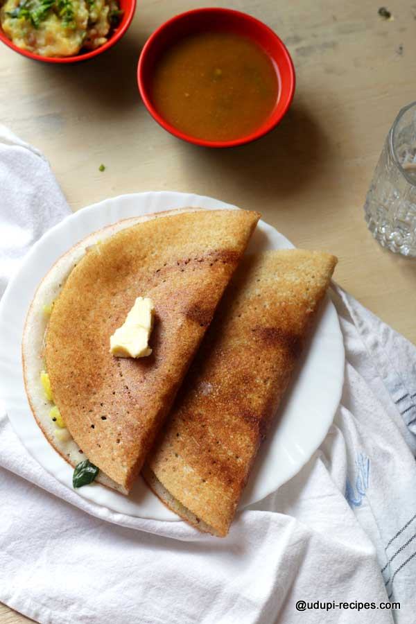 tasty masala dosa using dosa batter