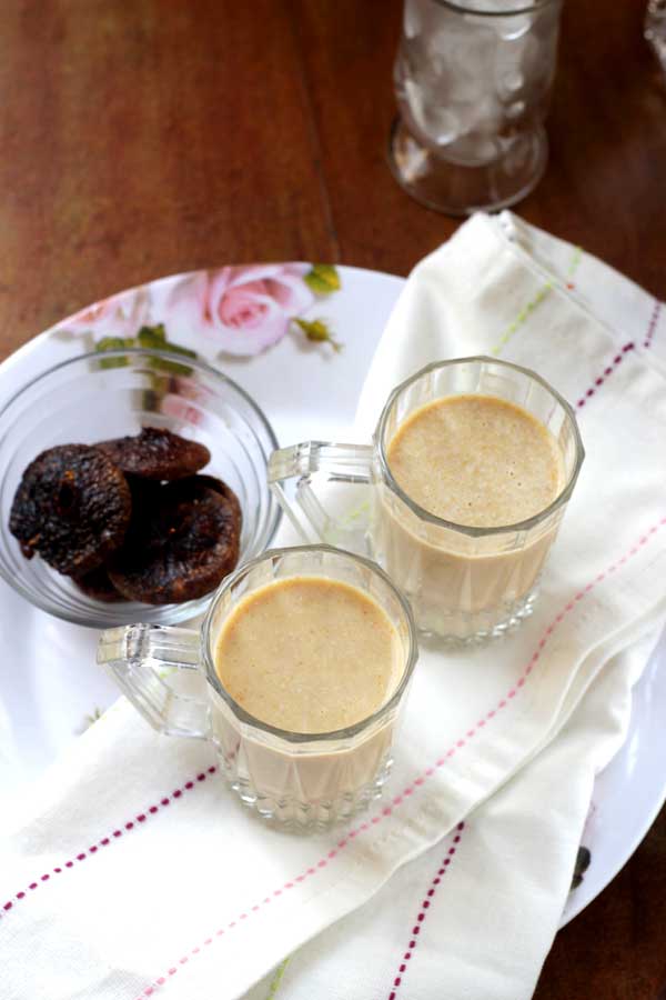 fig milkshake